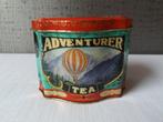 adventurer tea blik 1943, Verzamelen, Ophalen of Verzenden, Gebruikt, Overige, Overige merken