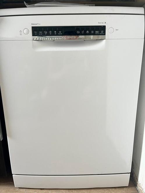 Bosch SMS4EKW02E Serie 4 Vaatwasser – Stil, slim en zuinig, Witgoed en Apparatuur, Vaatwasmachines, Zo goed als nieuw, Vrijstaand