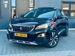 Peugeot 3008 1.2 Puretech 130pk S&S 2018 Zwart, 65 €/maand, Zwart, 1199 cc, Leder en Stof