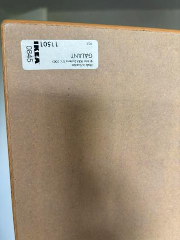 Bureau Ikea Galant 160x80 nette staat. - afbeelding 5