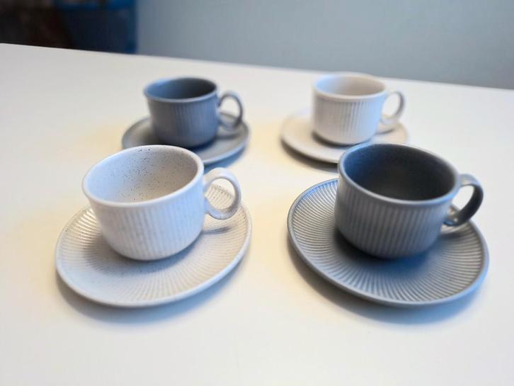 4x kop en schotel Simon Lévelt, Huis en Inrichting, Keuken | Servies, Ophalen of Verzenden