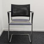 Casala, Fenix, Vergaderstoel, Grijs, Zwart, Kantinestoel, Huis en Inrichting, Stoelen, Gebruikt, -, -, Stof
