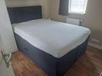 Boxspring met opbergruimte 140 x 200., Ophalen, Tweepersoons, 140 cm, Zo goed als nieuw