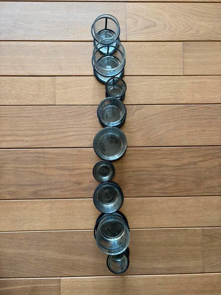 Fesztoon tafelslinger, Huis en Inrichting, Woonaccessoires | Schalen en Manden, Zo goed als nieuw, Rond, Glas, Ophalen of Verzenden