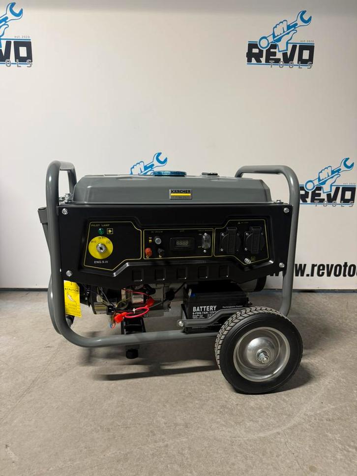 Karcher pgg3/1 Aggragaat nood generator Nieuw 3kw kva, Doe-het-zelf en Verbouw, Aggregaten, Nieuw, Benzine, Minder dan 5 kVA, Elektrisch startend
