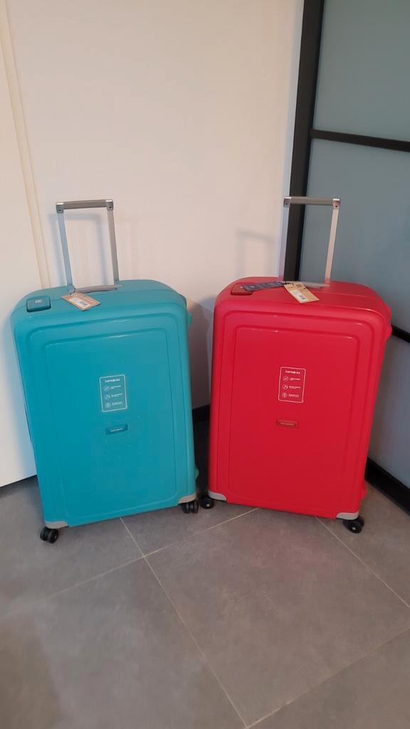 SAMSONITE S'CURE SPINNER  81CM XXL KOFFERSET - NIEUW, Sieraden, Tassen en Uiterlijk, Koffers, Nieuw, Hard kunststof, 70 cm of meer