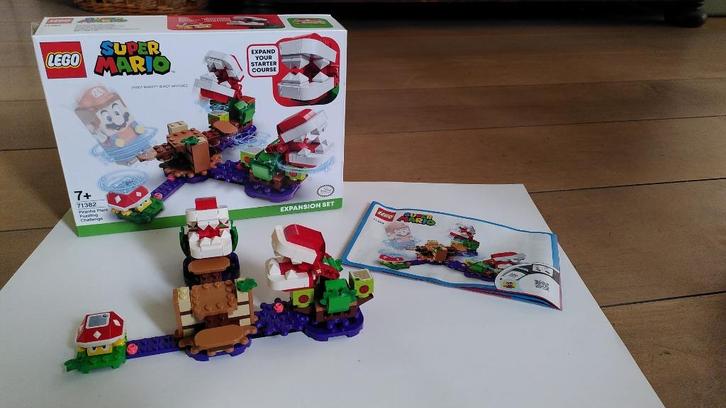 Lego Super Mario Piranha Plant Puzzle Challenge 71382, Kinderen en Baby's, Speelgoed | Duplo en Lego, Zo goed als nieuw, Lego