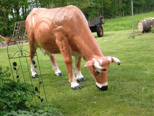 Jersey koeien op ware grote, Tuin en Terras, Tuinbeelden, Ophalen