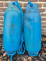 set majoni cillinder 4 blauwe fenders bootfenders boeien 65c, Ophalen of Verzenden, Gebruikt, Overige typen