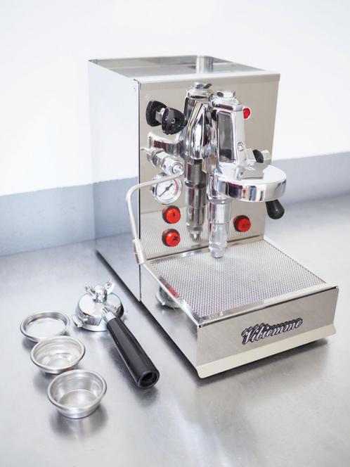 Vibiemme Domobar RVS espressomachine E61 groep gereviseerd, Witgoed en Apparatuur, Koffiezetapparaten, Refurbished, Gemalen koffie