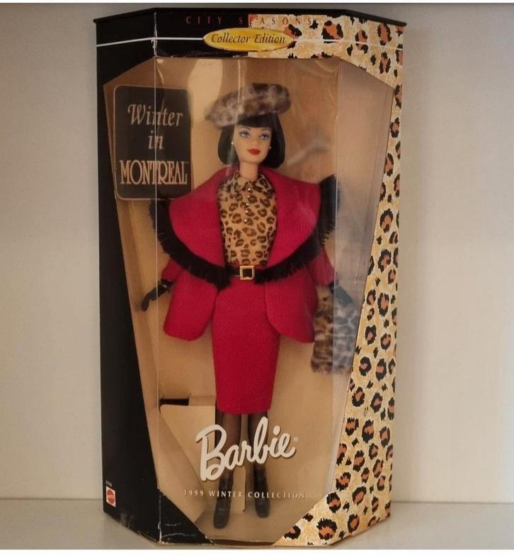 Barbie City Seasons Winter in Montreal 1999 NRFB, Verzamelen, Poppen, Nieuw, Ophalen of Verzenden