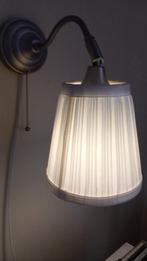 2 lampjes bv voor de slaapkame, Huis en Inrichting, Lampen | Wandlampen, Ophalen, Gebruikt, Metaal