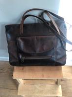 Leren schoudertas van Bosboom, Ophalen of Verzenden, Zo goed als nieuw, Bruin, Schoudertasje