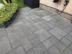 Gebruikte tuin tegels  50x25, 50x50, 25x25 - 44m2, Tuin en Terras, Ophalen, Gebruikt, Klinkers, 10 m² of meer