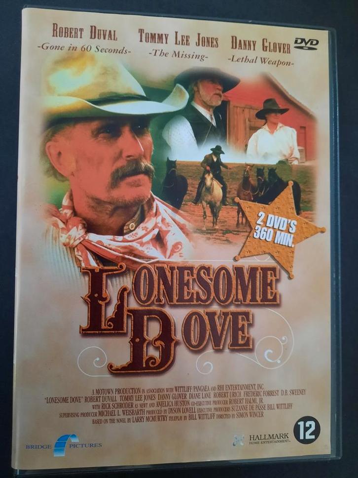 Lonesome Dove DVD Boxset - Western Klassieker, Cd's en Dvd's, Cd's | Country en Western, Zo goed als nieuw, Boxset, Ophalen of Verzenden