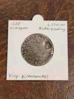 6 stuiver 1688 rijderschelling, Zilver, Overige waardes, Ophalen of Verzenden, Vóór koninkrijk