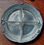 Kayserzinn 4167, Jugendstil, Art Nouveau,
bord., Antiek en Kunst, Ophalen