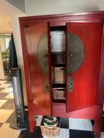 Chinese bruidskast rood, Huis en Inrichting, Ophalen of Verzenden, Zo goed als nieuw, 25 tot 50 cm