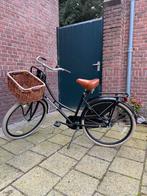 Meisjes fiets 24 inch met rieten mand, Fietsen en Brommers, Fietsen | Dames | Omafietsen, Minder dan 47 cm, Ophalen of Verzenden