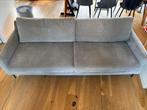 3-Zitsbank grijs 229cm breed, Huis en Inrichting, Ophalen, Gebruikt, Driepersoons, 75 tot 100 cm