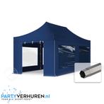 Partytent Easy-Up 3x6 Blauw, Ophalen of Verzenden, Overige, Zo goed als nieuw