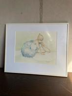 aquarel schilderij ballerina, Ophalen of Verzenden