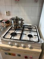 Gasfornuis met 4 Pitten, Ophalen, Gebruikt, Minder dan 85 cm, 4 kookzones