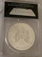 Silver eagle 2016 P in slab ms69, Postzegels en Munten, Munten | Amerika, Ophalen of Verzenden, Noord-Amerika