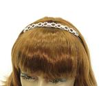 Schitterende bruid diadeem zilver gekleurd., Ophalen of Verzenden, Nieuw