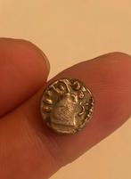 Dikke zilveren keltische denier Solima bodemvondst munt, Ophalen of Verzenden, Zilver