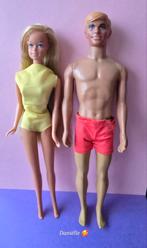 Vintage malibu barbie & Ken, Ophalen of Verzenden, Zo goed als nieuw, Pop