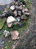 Gratis rotsstenen voor bij de vijver waterval of tuin, Tuin en Terras, Grind, Keien en Split, Ophalen, Gebruikt, Overige typen