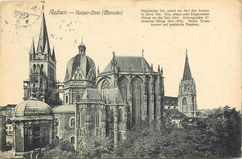 (381-391-003) Aachen Kaiser-Dom, Verzamelen, Ansichtkaarten | Buitenland, Duitsland, Voor 1920, Verzenden