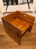 Montessori Stoel Tafel Combinatie - Grenen - Vintage, Huis en Inrichting, Ophalen, Gebruikt, 100 tot 150 cm, Minder dan 50 cm