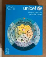 Unicef Ronde Puzzel - 500 Stukjes, Hobby en Vrije tijd, Denksport en Puzzels, Ophalen of Verzenden, 500 t/m 1500 stukjes, Zo goed als nieuw