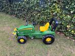 John Deere traptrekker met aanhanger, Kinderen en Baby's, Speelgoed | Buiten | Skelters, Ophalen, Zo goed als nieuw, Overige merken