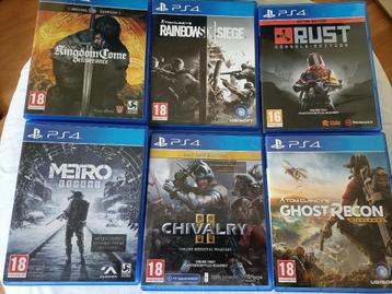 set van 12 ps4 games!   beschikbaar voor biedingen
