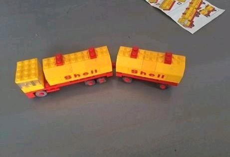 Vintage Lego Shell Tankwagen set 688, Kinderen en Baby's, Speelgoed | Duplo en Lego, Gebruikt, Lego, Complete set, Ophalen of Verzenden