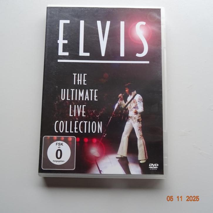 Elvis Presley – The Ultimate Live Collection, Cd's en Dvd's, Dvd's | Muziek en Concerten, Gebruikt, Muziek en Concerten, Alle leeftijden