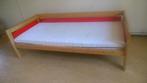 een persoons bed met grote la er onder en matras, Kinderen en Baby's, Kinderkamer | Bedden, Ophalen, 85 tot 100 cm, Gebruikt, Matras