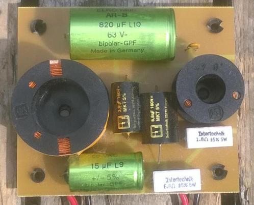 Luidsprekerfilter 2-weg crossover 250 Watt, Audio, Tv en Foto, Luidsprekers, Zo goed als nieuw, Overige typen, 120 watt of meer