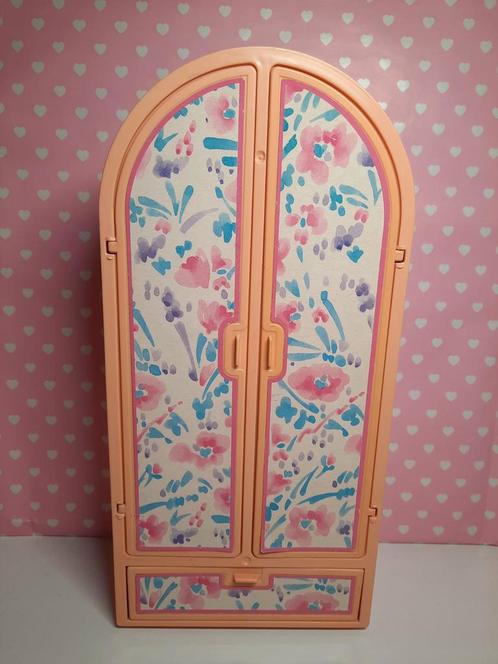 Vintage Barbie 2-in-1 Kledingkast 1993 Mattel, Verzamelen, Poppen, Gebruikt, Ophalen of Verzenden