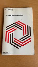 Plannen en informeren - J.J. Verzijl, Ophalen of Verzenden, Beta, Zo goed als nieuw