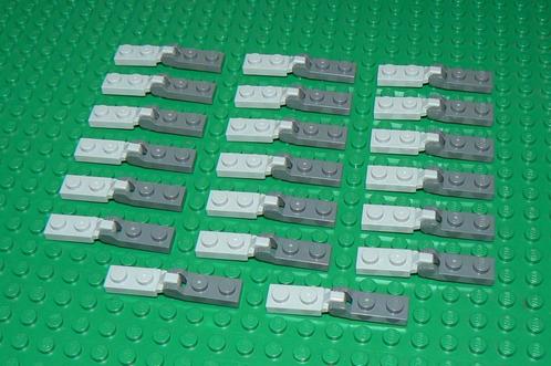 L798 Scharnierende stenen licht en donker grijs 20 st., Kinderen en Baby's, Speelgoed | Duplo en Lego, Nieuw, Lego, Losse stenen