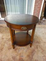 Rond bijzettafeltje met lade, Ophalen, Rond, Minder dan 55 cm, 45 tot 60 cm