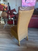 Lloyd Loom Eetkamerstoel, Huis en Inrichting, Ophalen, Gebruikt, Bruin, Vier