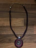 Ketting met hanger - paars/roze, Ophalen, Gebruikt, Paars, Overige materialen