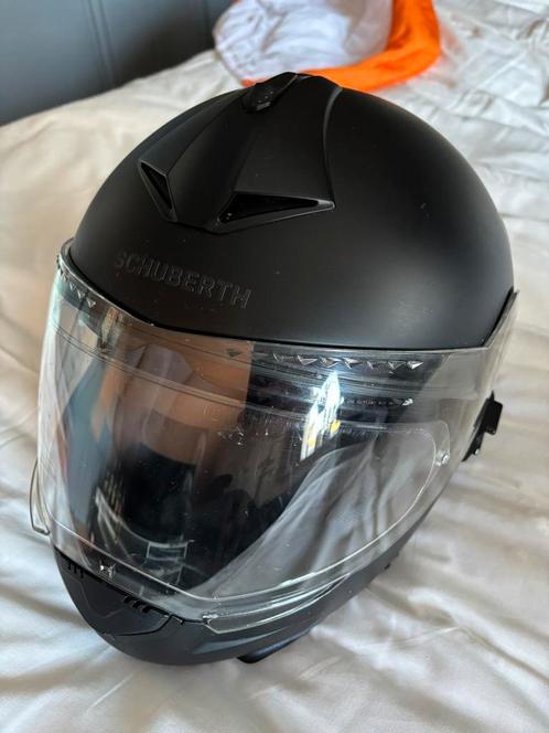 Schuberth C3 Pro (Zwart) met ingebouwde communicatiesysteem, Motoren, Kleding | Motorhelmen, Systeemhelm, XXL, Overige merken