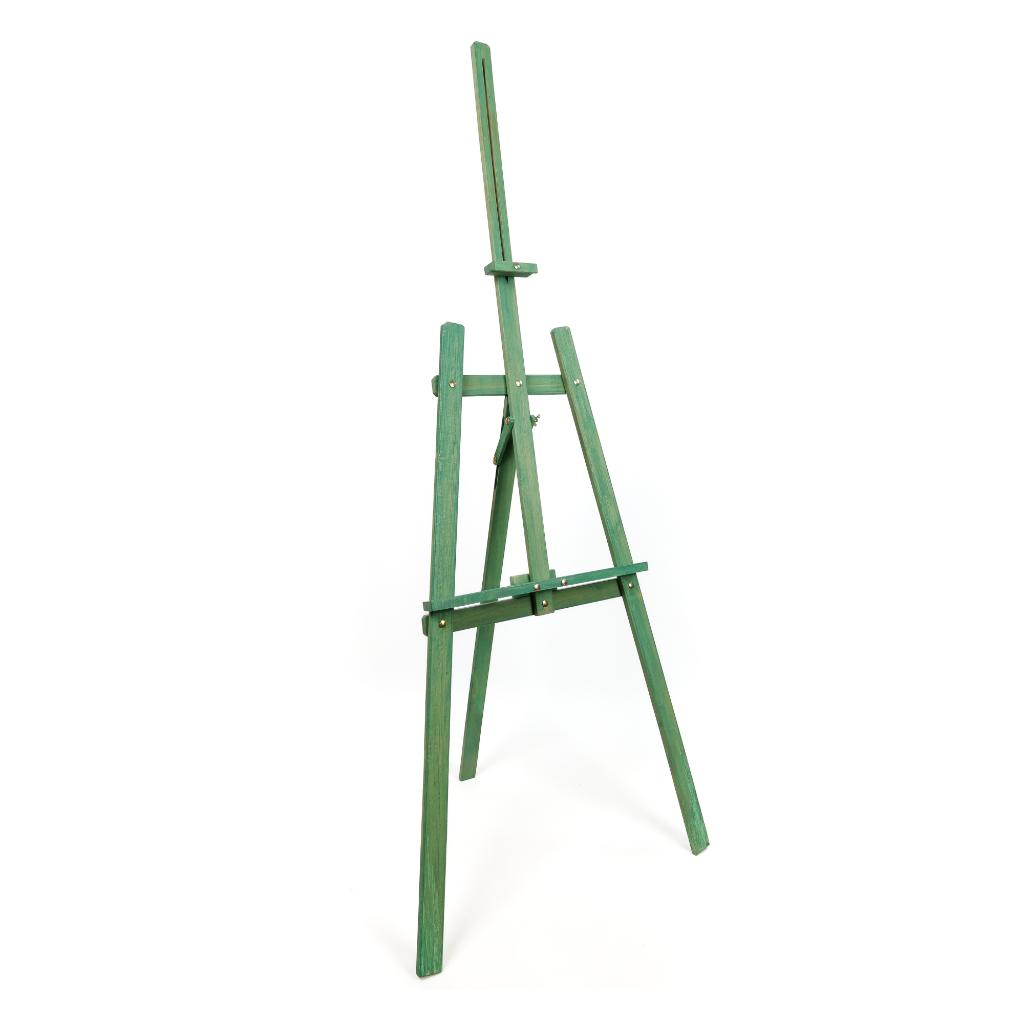 Schildersezel - Dennenhout - Groen- Verstelbare Driepooteze, Hobby en Vrije tijd, Schilderen, Nieuw, Ezel, Ophalen of Verzenden