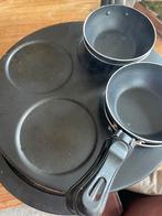 Party Wok met 4 pannetjes - Quigg PWS 1500.11, Ophalen of Verzenden, Gebruikt, Elektrisch, Fonduepan